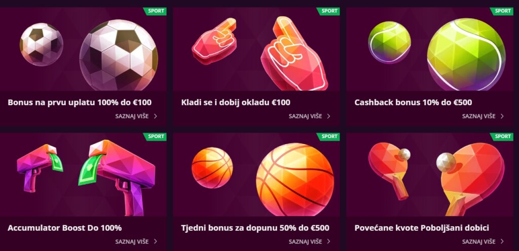 Malina bonus za klađenje