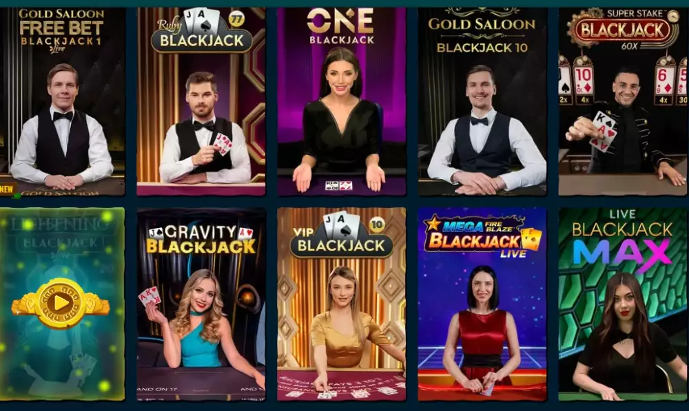 Blackjack uživo