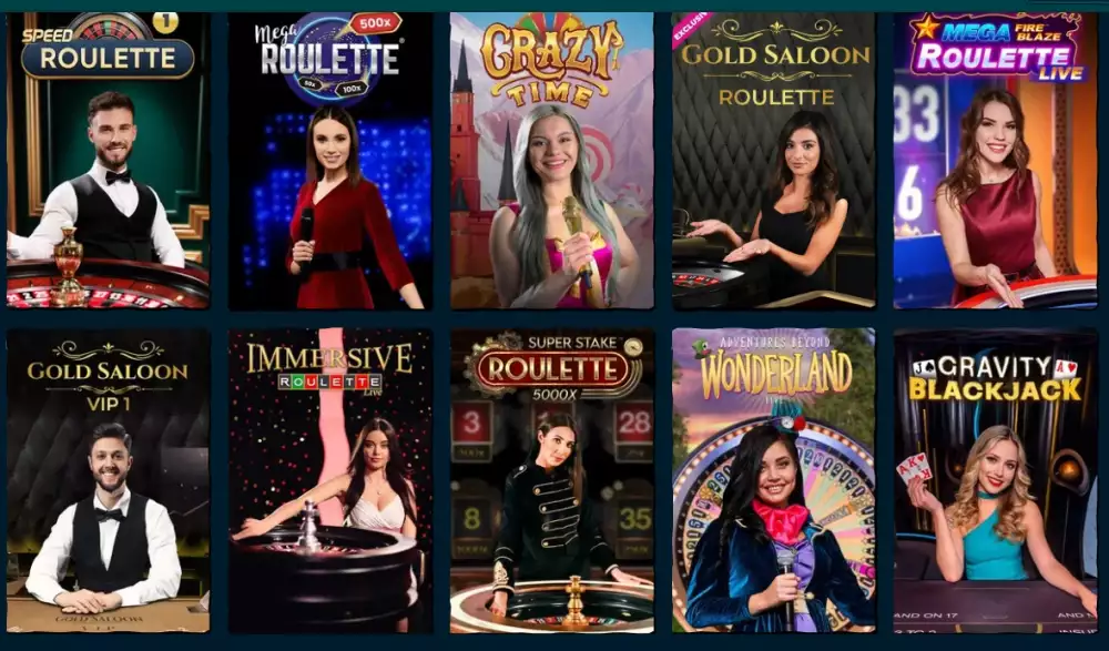 Spinanga live casino