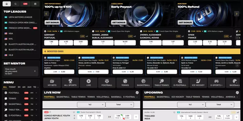 Spinsy online kladionica