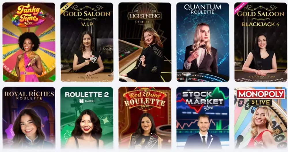 Beteum live casino