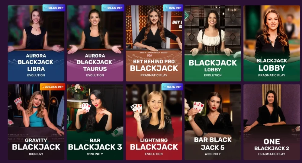 Bizz blackjack