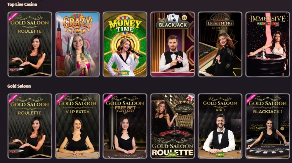 Dragonia live casino