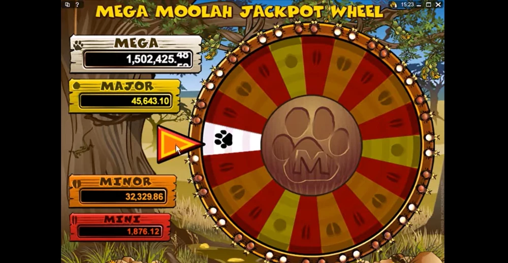 Mega Moolah jackpot